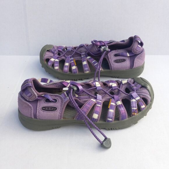 Girls Keen Whisper Closed Toe Sandal-Size 4-Purple-Waterproof-Quick Dry-Outdoor - Picture 3 of 9
